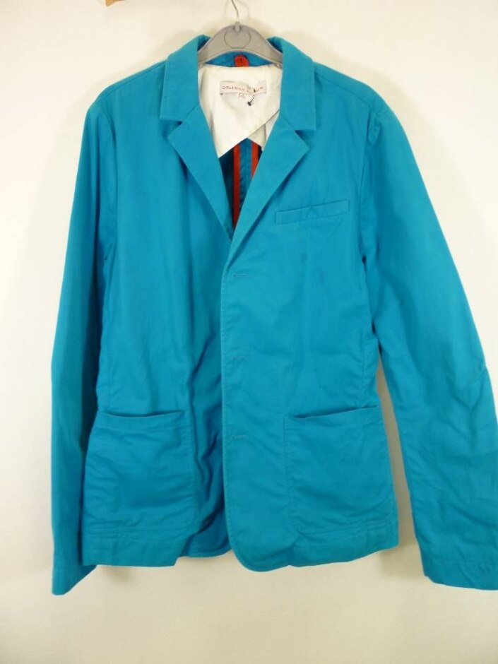 Orlebar Brown Mens Blue Cotton Jcket Blue Size: S