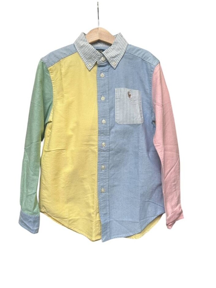 Ralph Lauren Polo Cotton Long Sleeve Shirt Multicolour Size: 8 - 9 Years