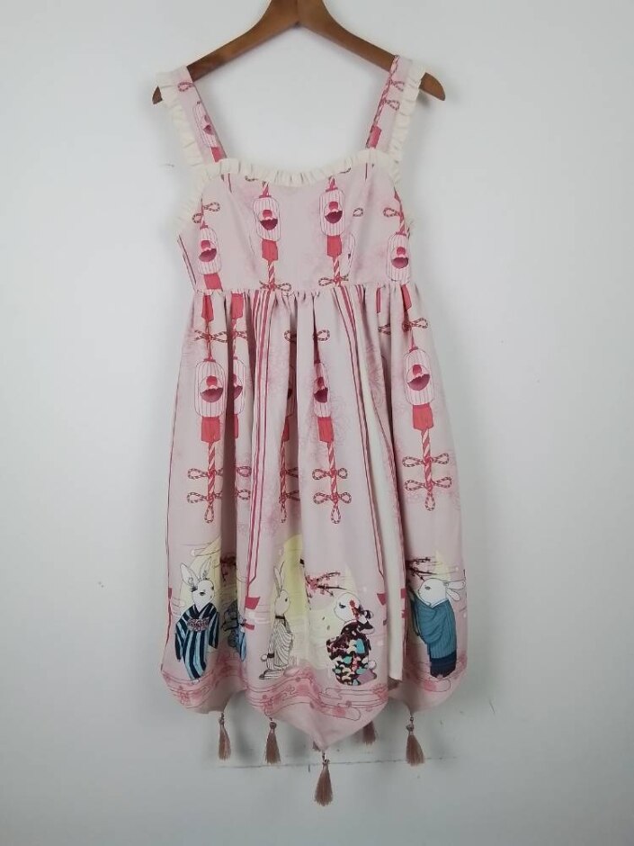 Ando's Key Sleeveless Sundress  Pink Size: S