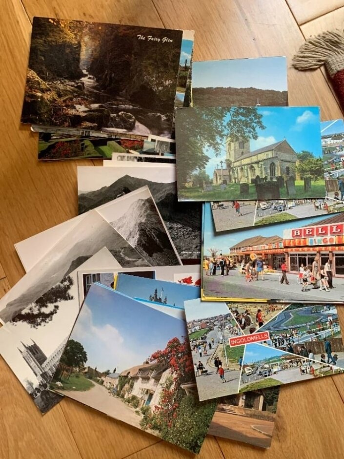 Modern Postcards 1950/60 Onwards. 1.9kg Inc Box (1)