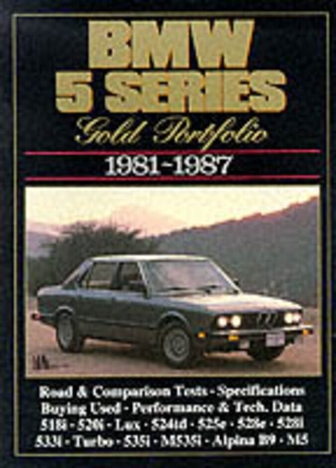 Bmw 5 Series Gold Portfolio 1981-1987