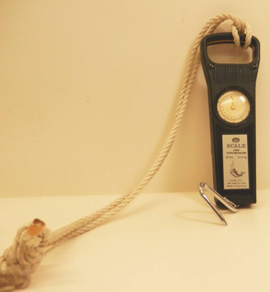 Fishing Weighing Scale And Tape Measure