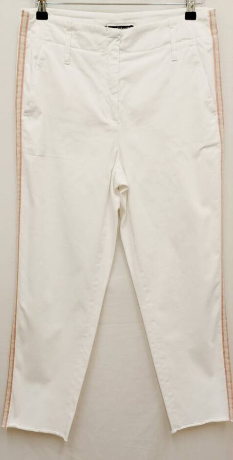 Luisa Cerano Cropped Trousers W 30 L 25 White Size: 10