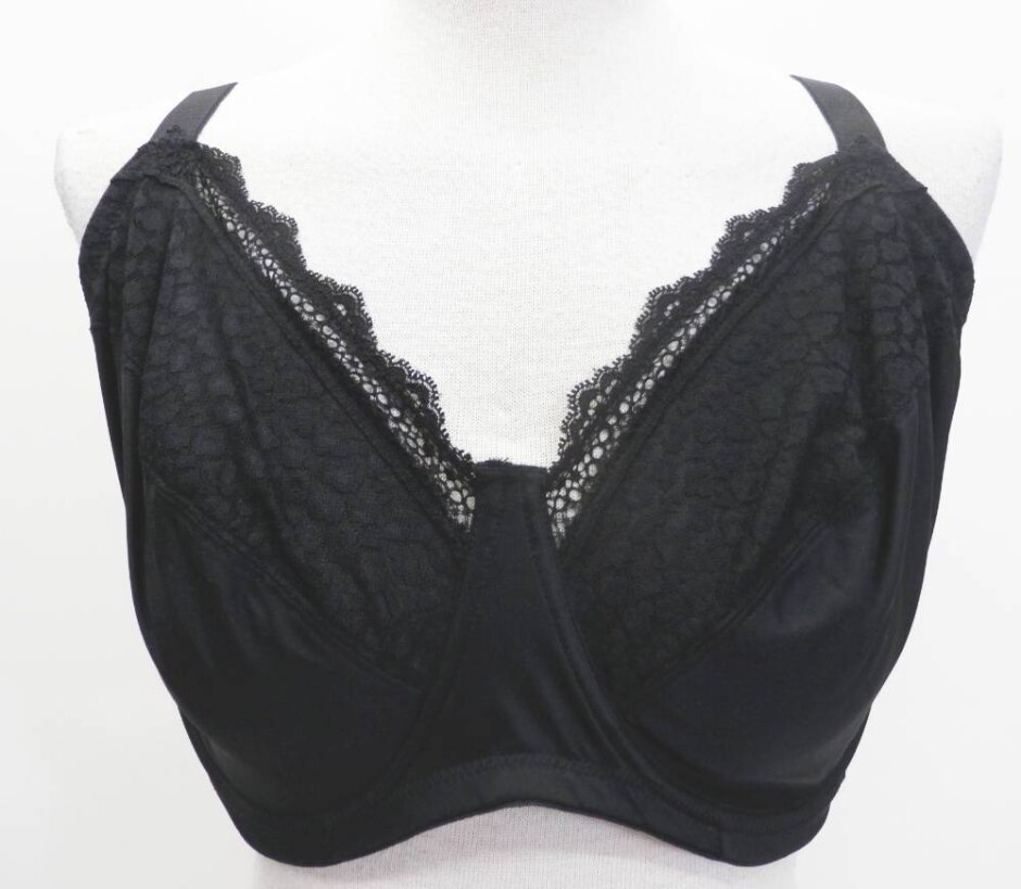 Bnwot Marks & Spencer Underwire Lace Trim Bra Black Size: 38g