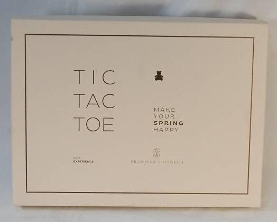 Tic Tac Toe Game For Kids By Brunello Cucinelli