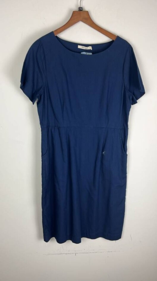 White Stuff Dress Blue Size: 12