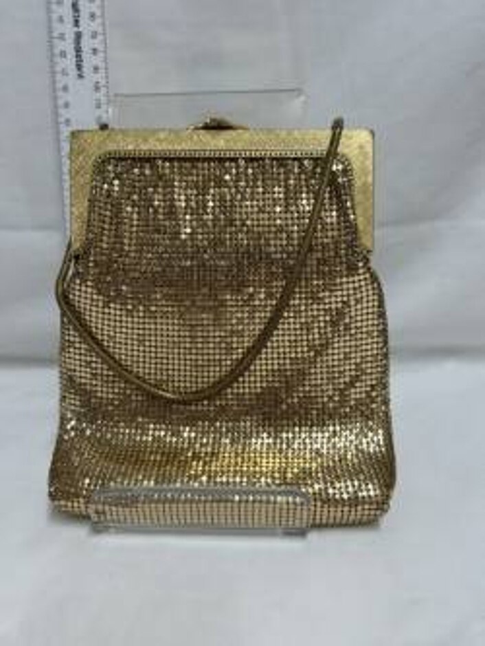 Vintage Oroton Gold Mesh Chain Strap Purse