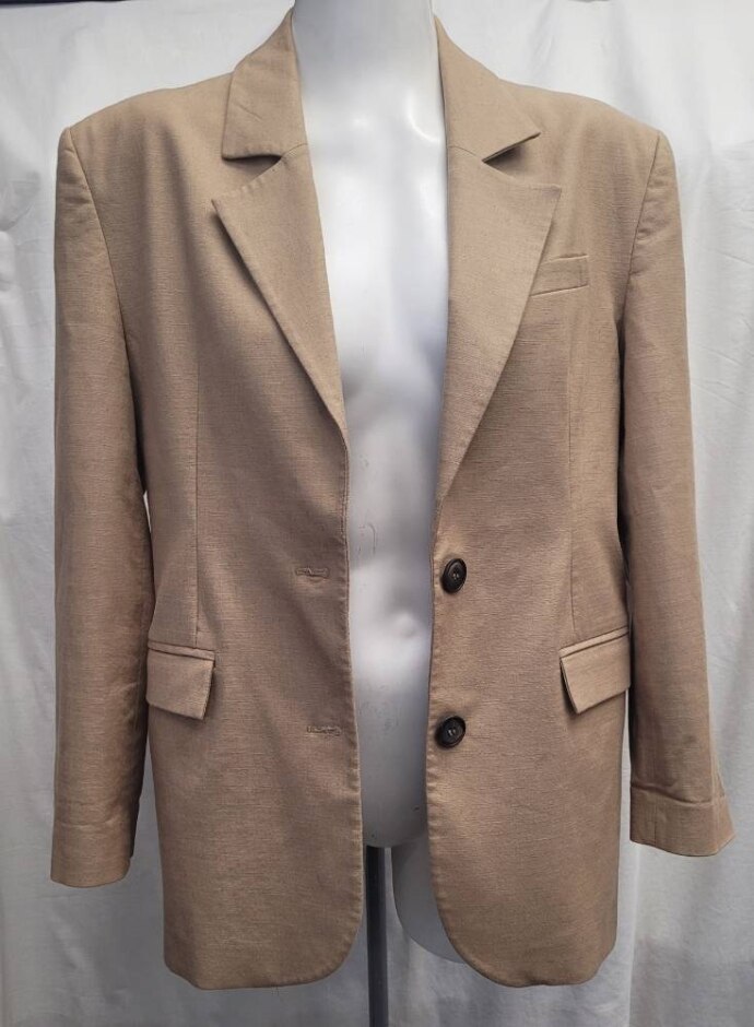 Selected/femme Oversized Blazer Camel Size: S