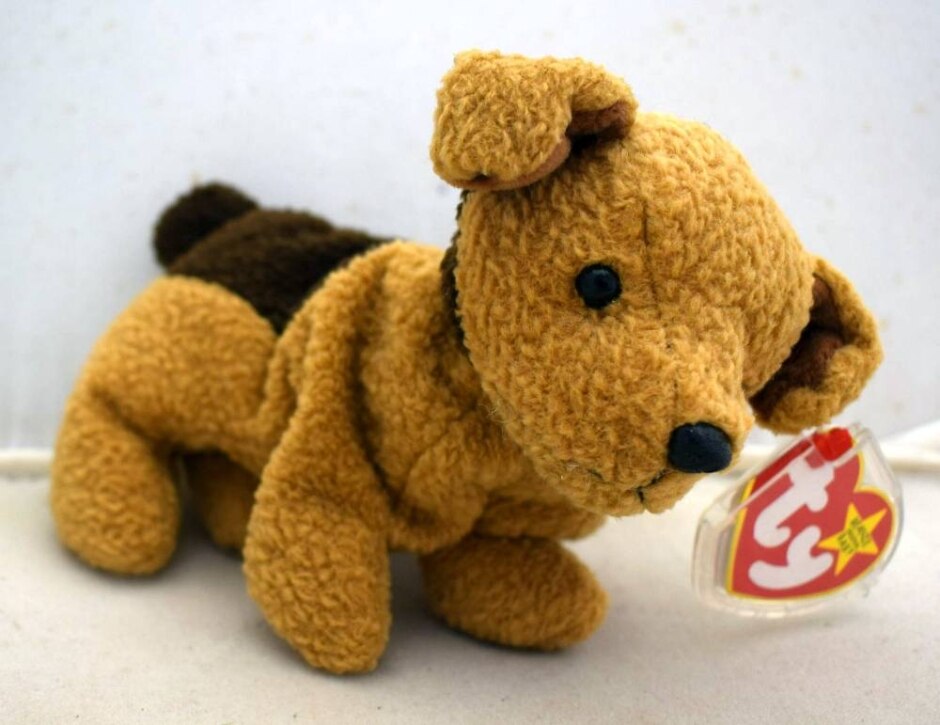 Ty Beanie Baby Tuffy Puppy