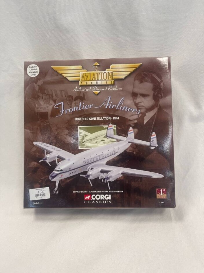 Die-cast Replicas Of Frontier Airliner