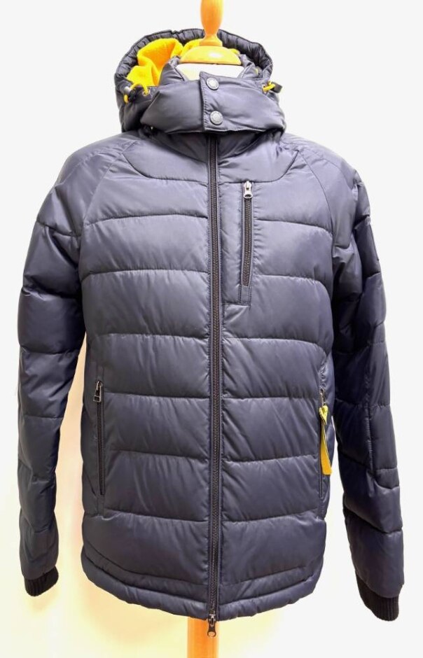 Superdry Padded Jacket Navy Blue Size: M
