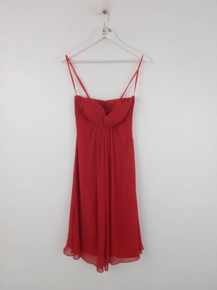 Wed2b Anna Sorrano New Women's Bridesmaid Dress Rrp £29.99 Red Size: 6