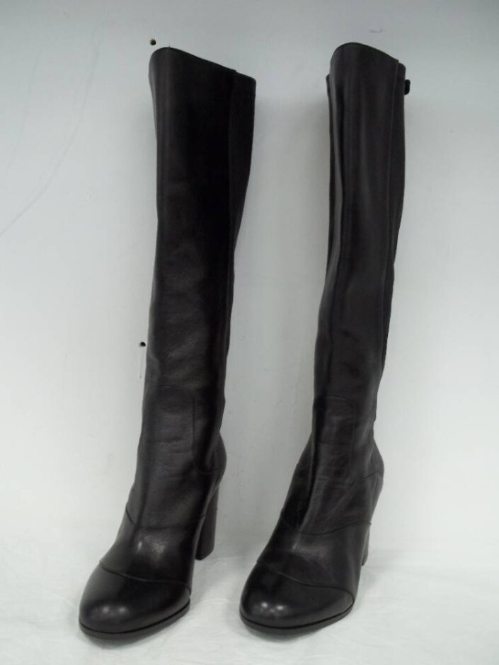 Belstaff - Knee Length Boots - Black Leather - Size 38