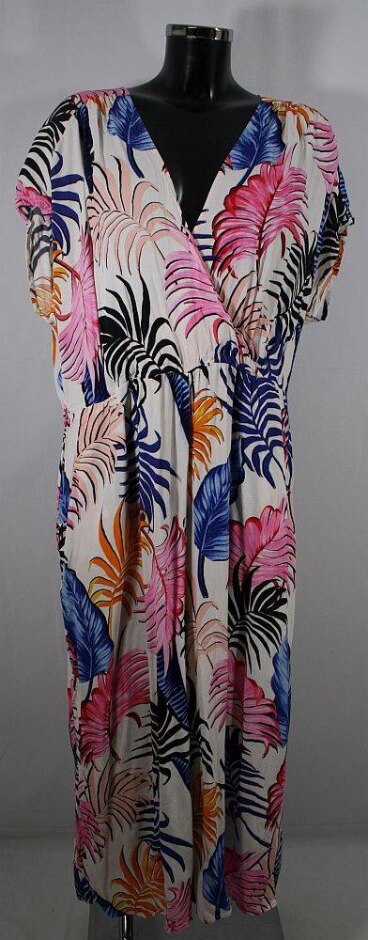 New Look Foliate Print Jumpsuit Multi Size: 18