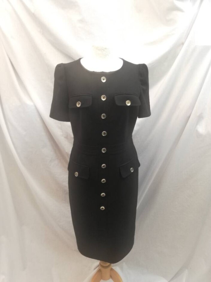 Karen Millen Dress Black Size: 12