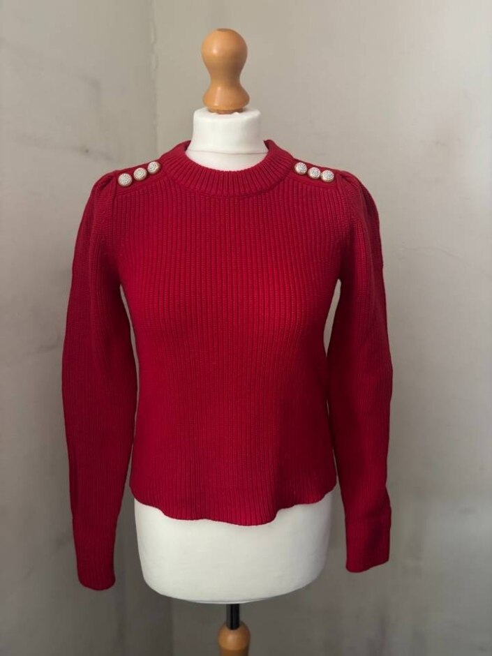 Michael Kors Women Jumper 50% Wool  Red Size: Xs
