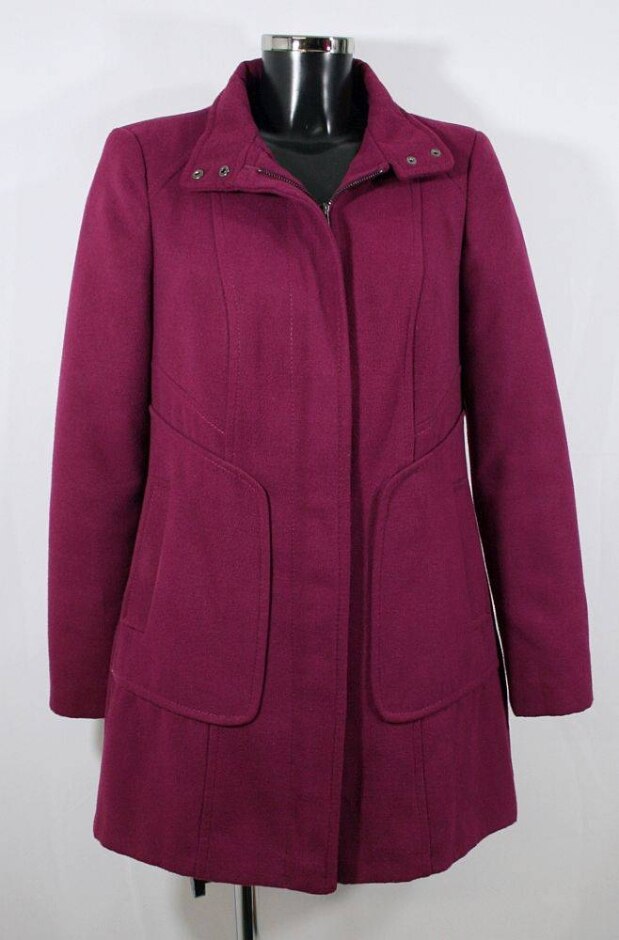 Dorothy Perkins Short Coat Pink Size: 12