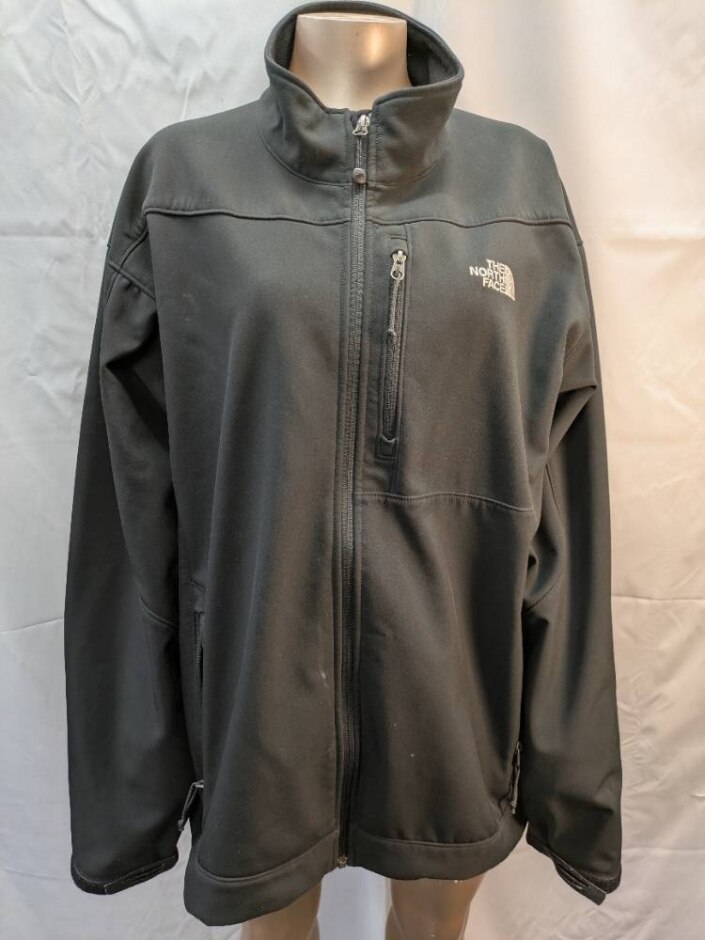 The North Face Rain Coat Black Size: Xxl