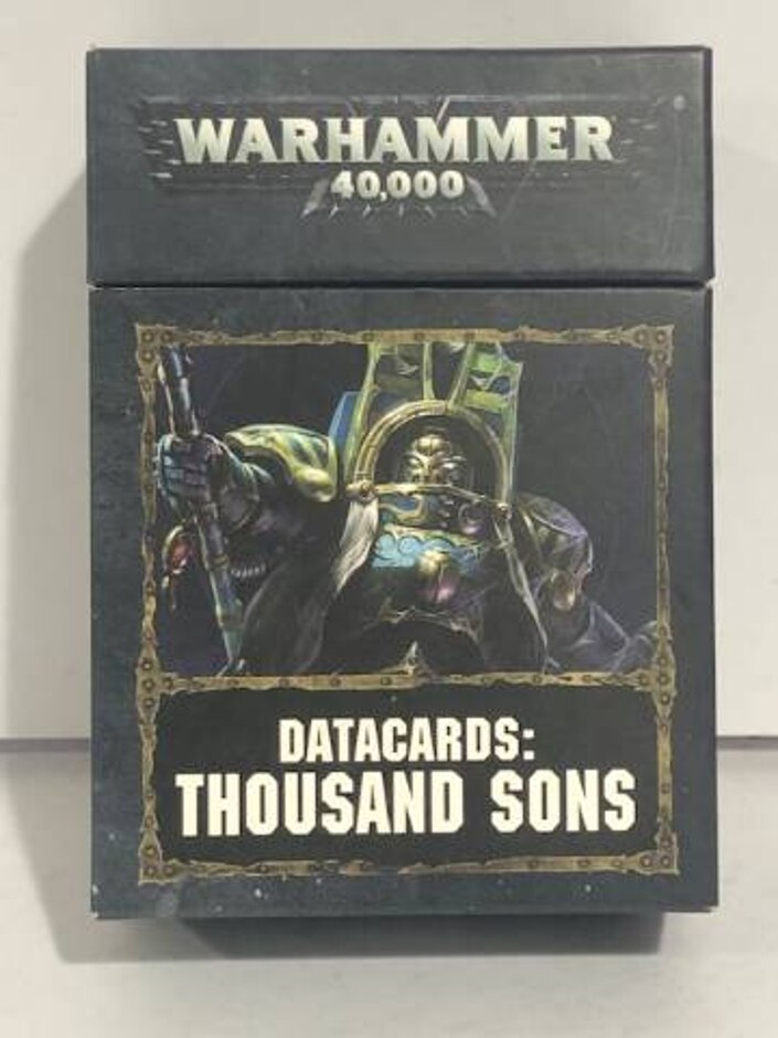 Warhammer 40k Datacards: Thousand Sons