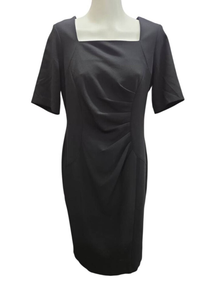 Bnwt Savior Short Sleeve Dress Black Size: 16