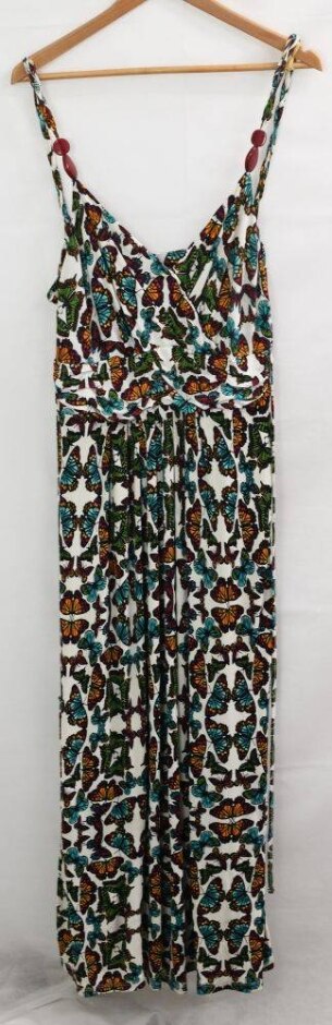 Maxi Dress Butterfly Print Size: 14
