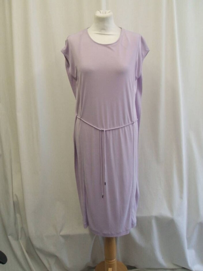 Cos Summer Dress Lilac Size: Xs