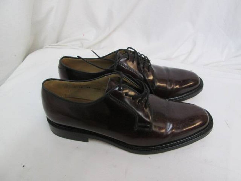 Jones The Bootmaker Patent Leather Oxfords Burgundy Size 9.5
