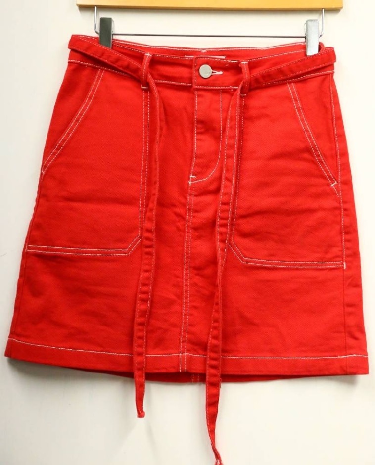 Redial Mini Skirt Red Size: 8