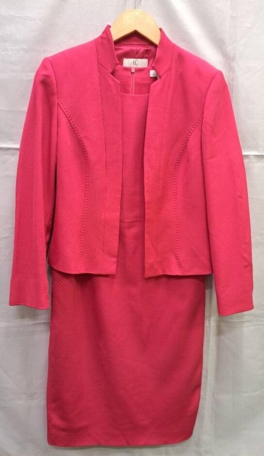 Country Casuals Dress Suit Pink Size: 10