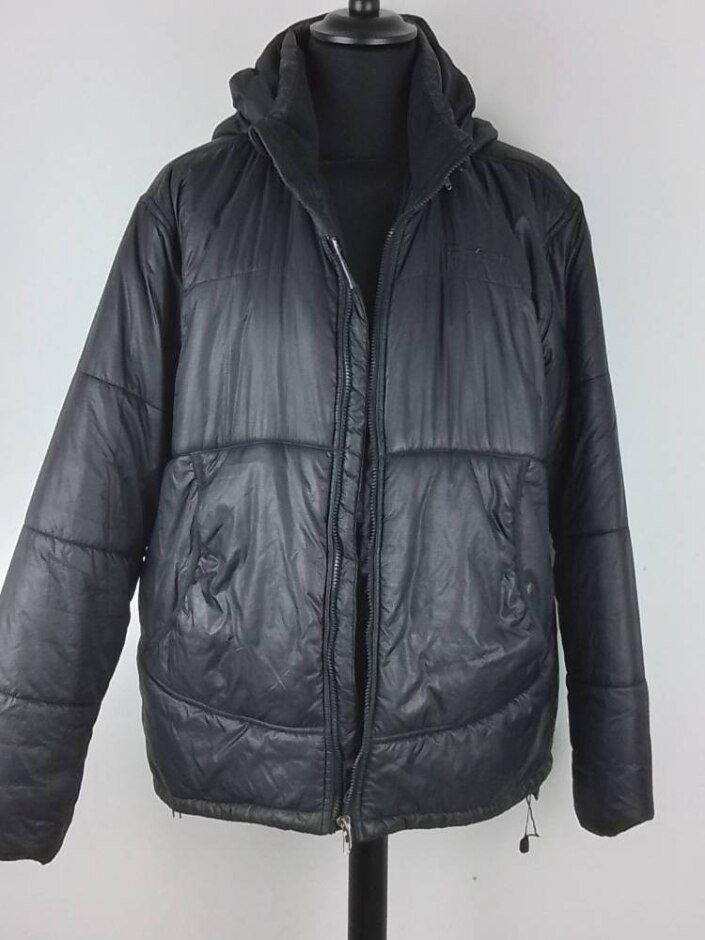 Rohan Designer Puffer Coat Black Size: L
