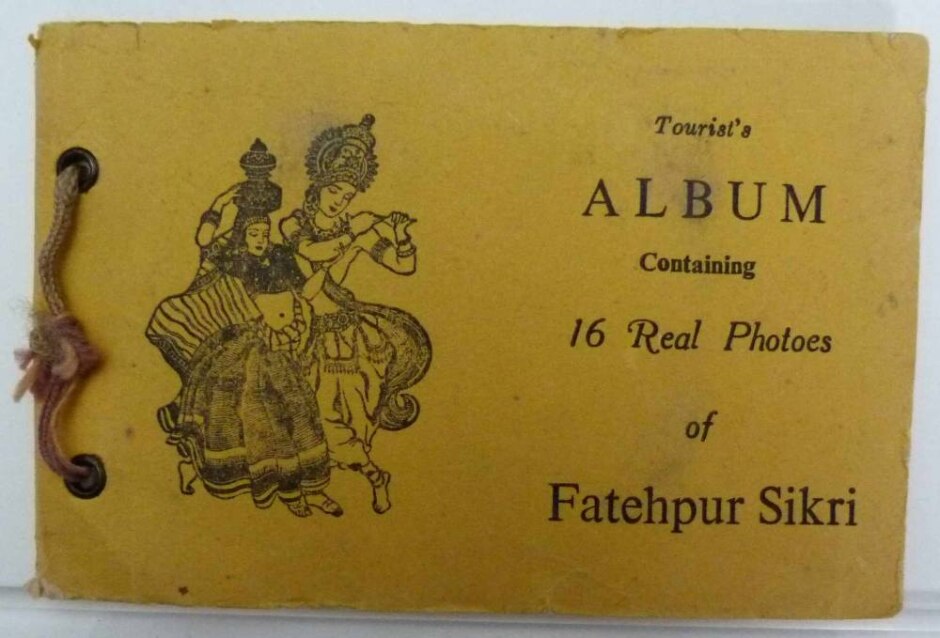 Tourist's Album Containing 16 Real Photos Of Fatehpur Sikri