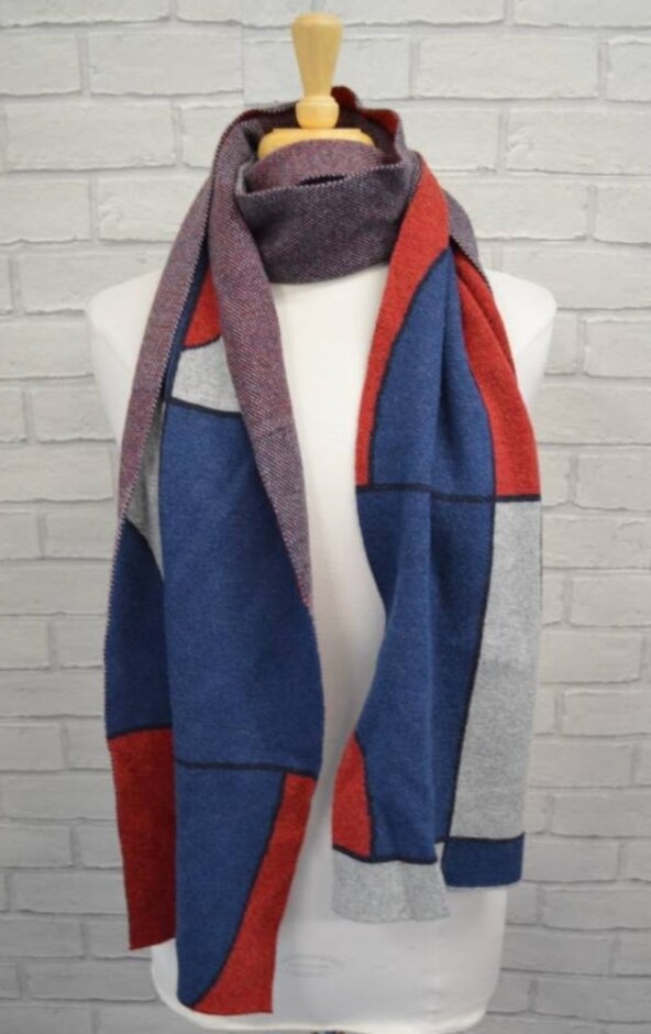 Seasalt Winter Abstract Scarf