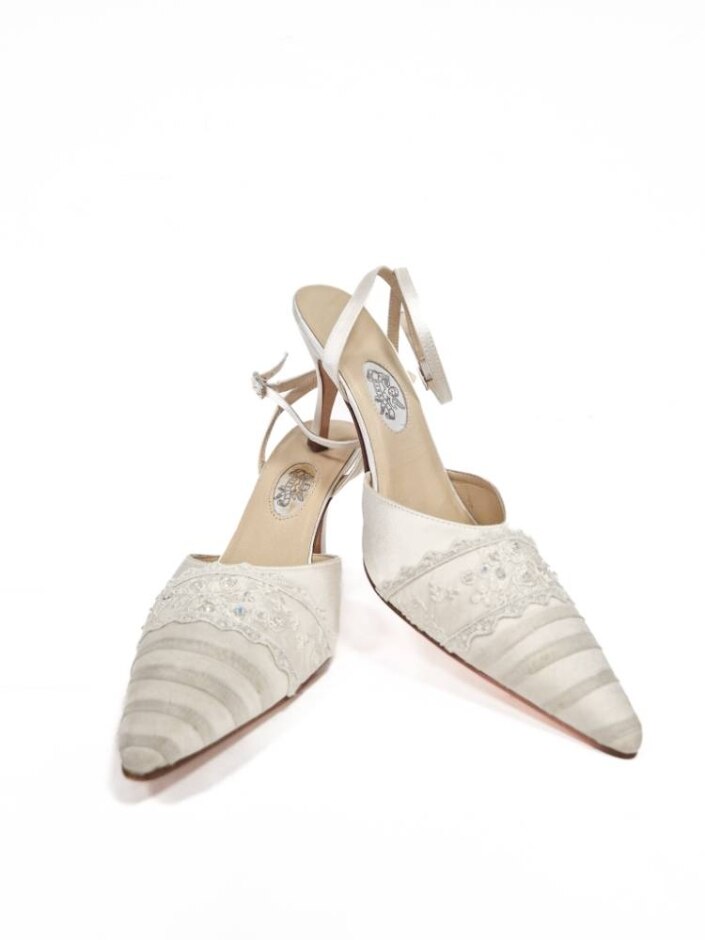 Diane Hassall Ophelia Ivory Bridal Shoes