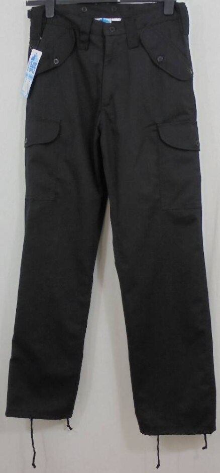 Blue Castle New Workwear Trousers Black Size: 34