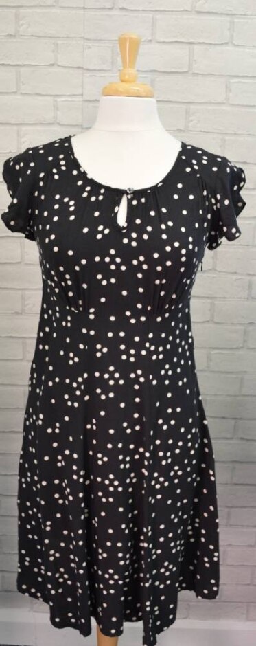 Long Tall Sally Polka Dot Dress  Black  Size: 10