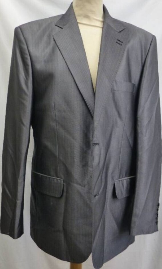 Sarar 2 Piece Suit Silver/grey Size: Xl