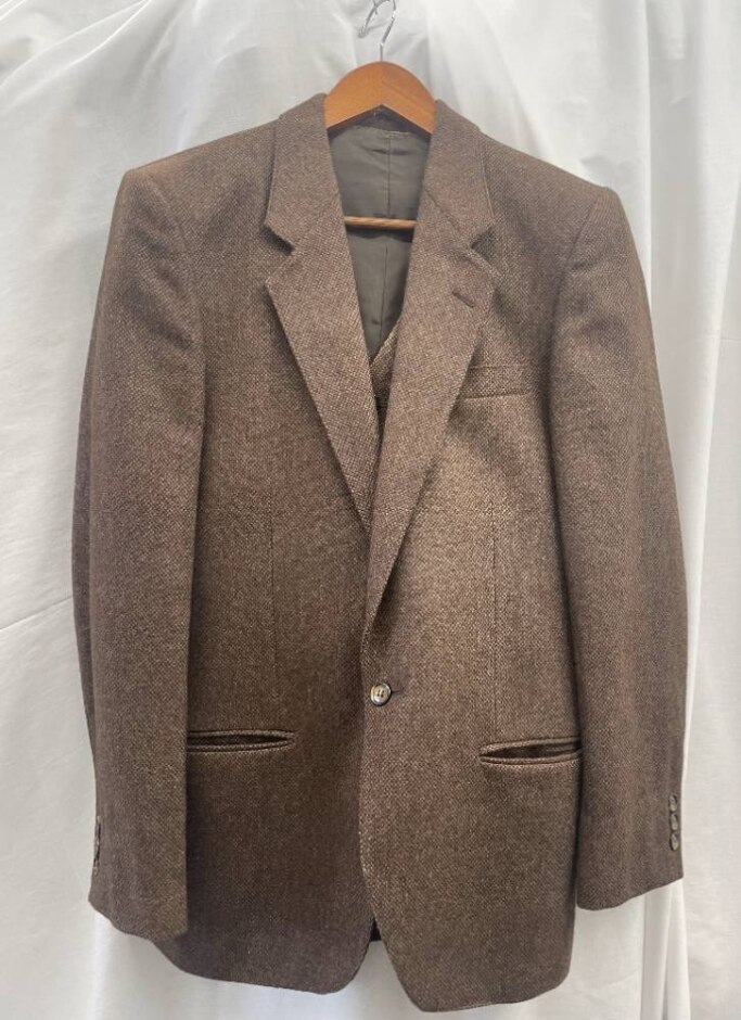 Gore London Vintage Three Piece Suit Brown Size: S