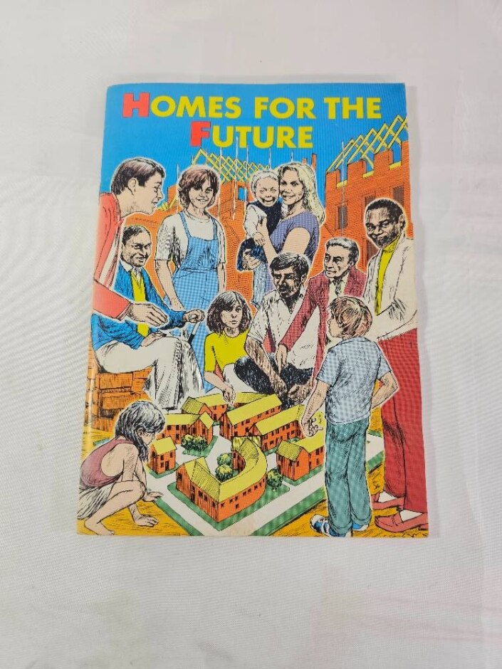 Vintage Homes For The Future Magazine By The Labour Party - 1985