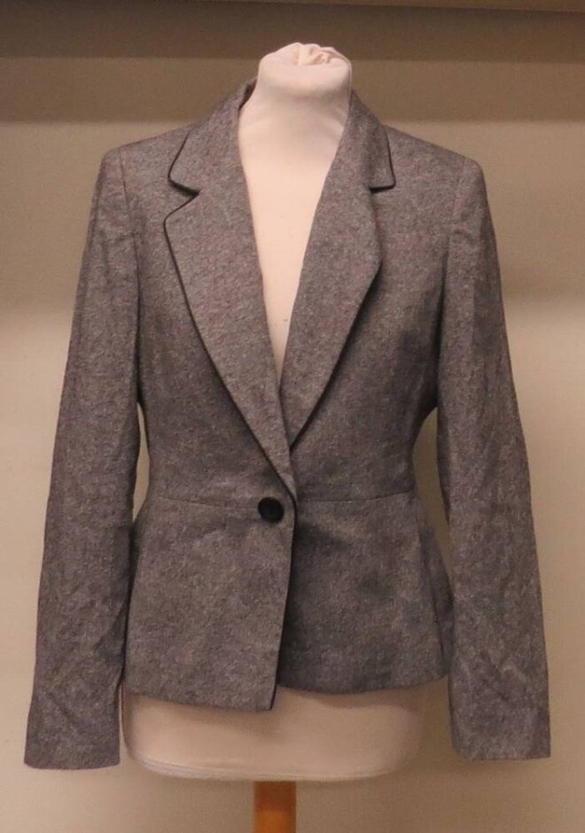 Planet Blazer Grey Size: 8