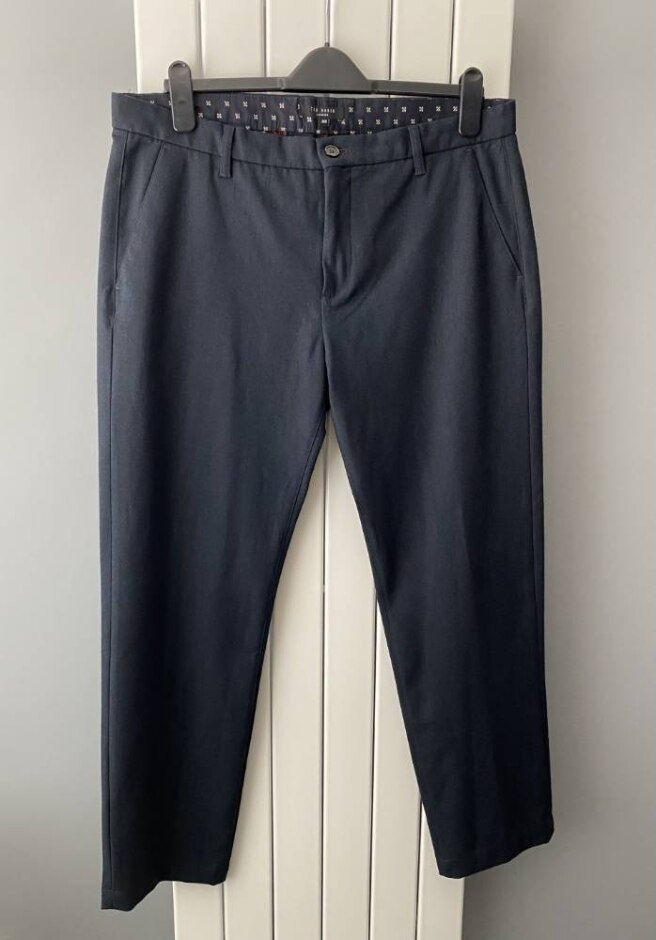 Ted Baker London Trousers W36" Inside Leg 29.5" Navy Blue Size: 36