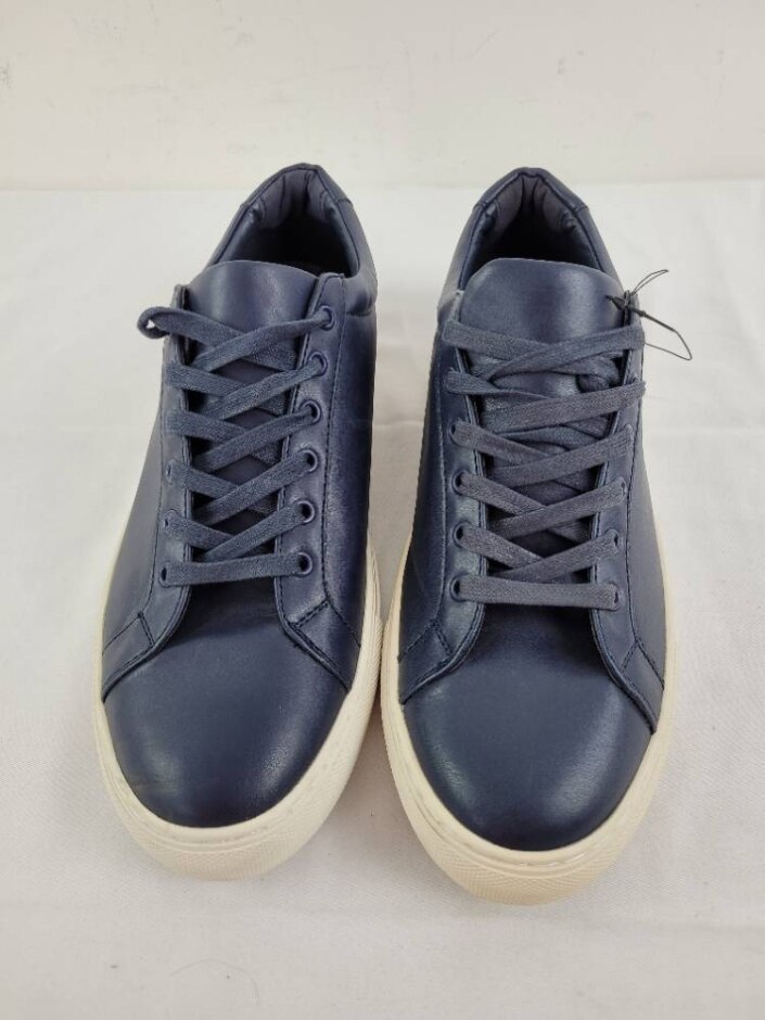 Marks & Spencer Lace Up Trainers Size 10 Navy Nwot