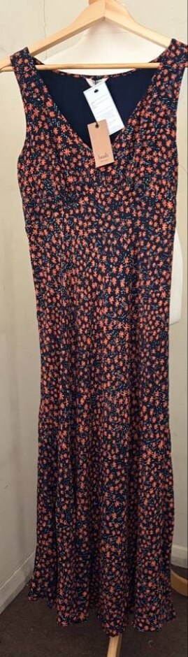 Hush Women Dress 100% Viscose Multi-coloured Size: S