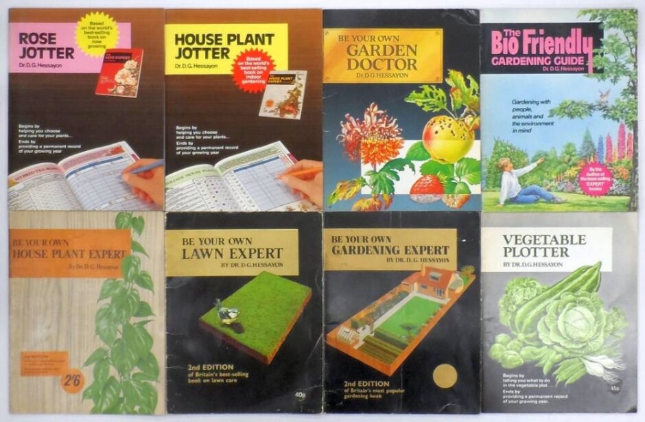 Dr D G Hessayon - Collection Of 8 Gardening Booklets