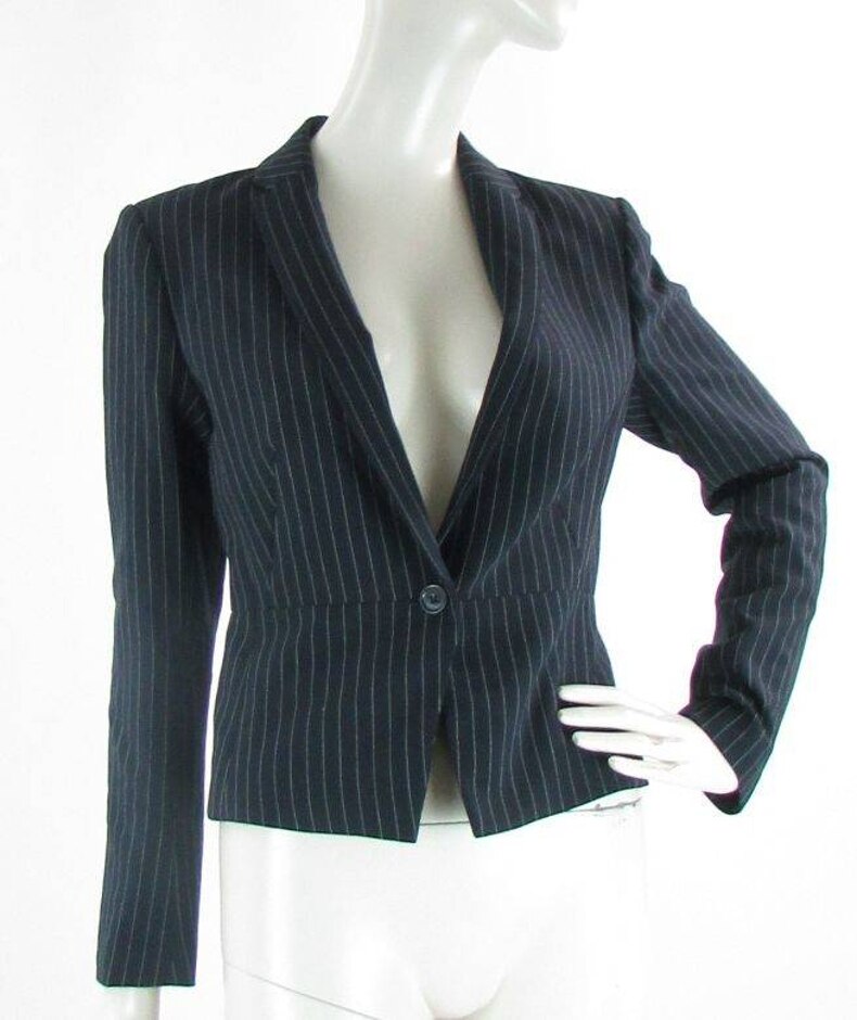 Bnwot M&s Collection Single-breasted Blazer Navy Size: 8