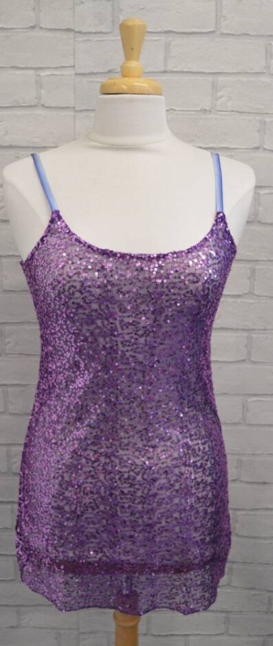 Free People  Sequin Dress  Purple  Size: S