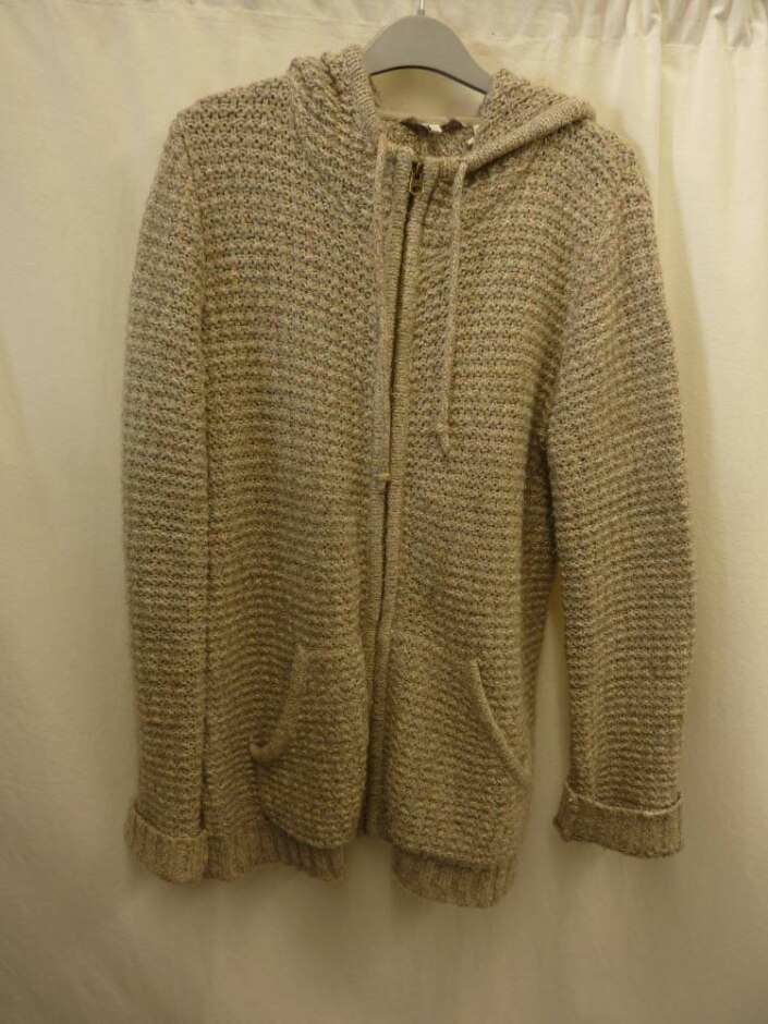 Fatface Sweater Jumper Cream  Size: 12