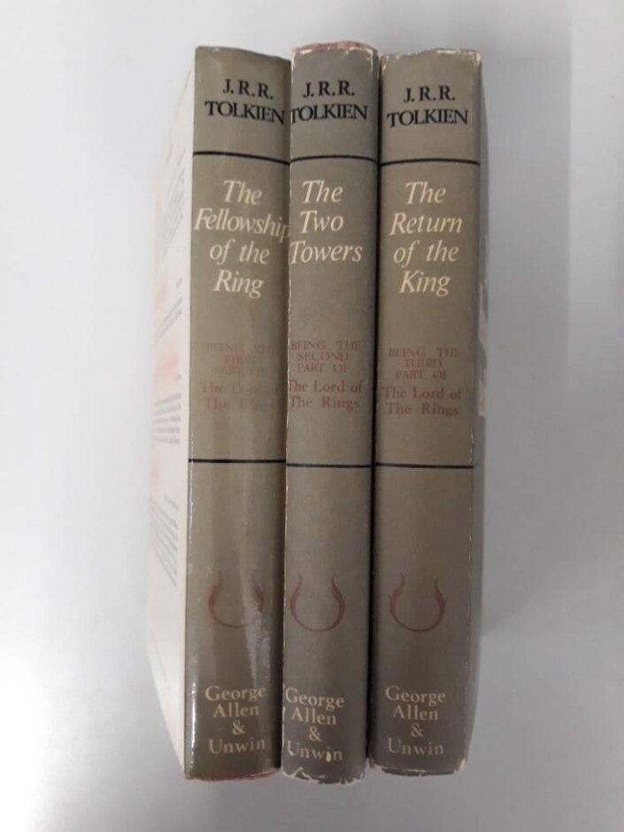 The Lord Of The Rings In 3 Volumes, Second Edition, Second Impression, 1967 (george Allen & Unwin)
