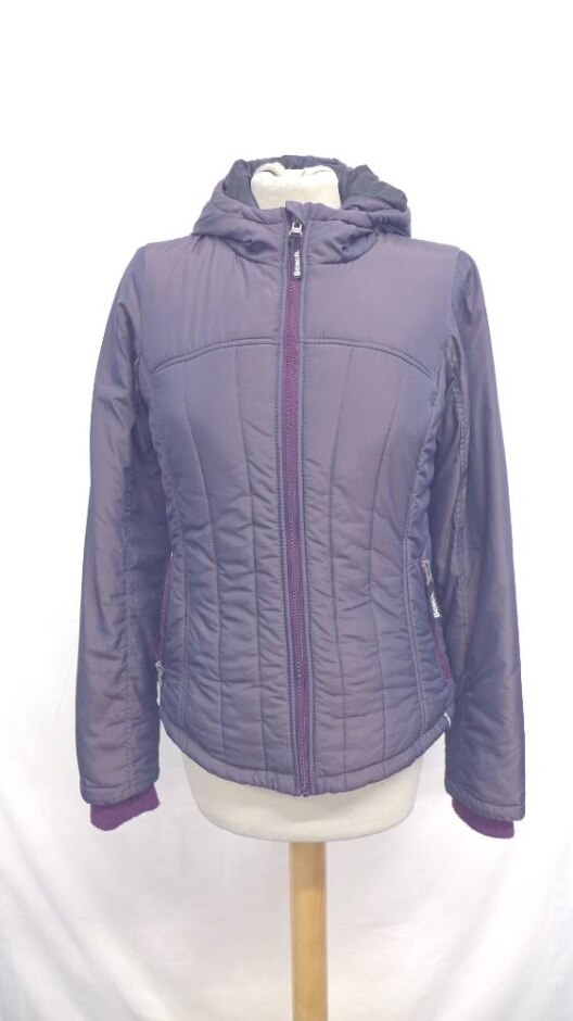 Bench Hooded Light Raincoat Dark Grey Size: S