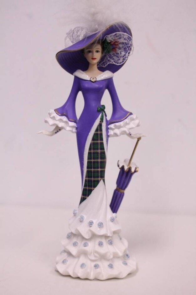 The Bradford Exchange "flower Of Scotland" Figurine