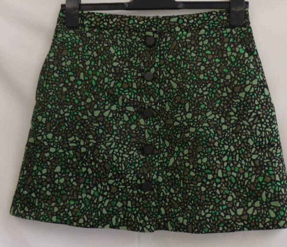 & Other Stories Mini Skirt  Green  Size: 36